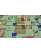 BEDSHEET ERODE AHEMADHABAD PRINT 50X90 1 PILLOW COVER