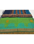 MANAMEDU BLOCK PRINTED SAREES WITH BLOUSE