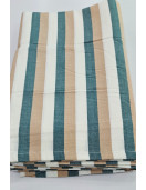 BEDSHEET STRIPE 90X108 2 PILLOW COVER
