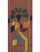 SAREES TIRUNELVELI RAYONxCOTTON Mix CHEDI BUTTA 550 cms SLNC