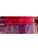 ARNI SILK HALF FINE ZARI SAREE WITH BLOUSE