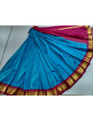 THIRUBHUVANAM HF ZARI SILK SAREE 550 MTS