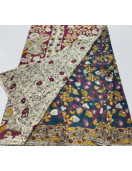 KALAMKARI PRINTED COTTON SAREE