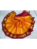 THIRUBHUVANAM HF ZARI SILK SAREE 550 MTS