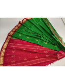 THIRUBHUVANAM PURE ZARI SILK SAREE 550MTS