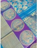 ARNI SILK HALF FINE ZARI SAREE WITH BLOUSE