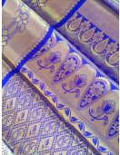 THIRUBHUVANAM HF ZARI SILK SAREE WITH BLOUSE