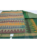 MANAMEDU BLOCK PRINTED SAREES WITH BLOUSE