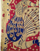 KALAMKARI PRINTED COTTON SAREE