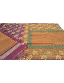 MANAMEDU BLOCK PRINTED SAREES WITH BLOUSE