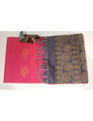 SOFT SILK SAREE WITH BLOUSE