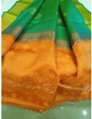 SOFT SILK SAREE WITH BLOUSE