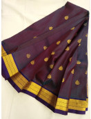 THIRUBHUVANAM HF ZARI SILK SAREE 550 MTS