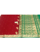 PMK BUMBERG COT. SAREES WITH BLOUSE