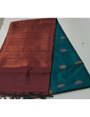 Powerloom Polyester Big Butta Softee saree Jacquard