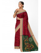 COTTON X KORA SILK TIE & DYE SAREES CHINNLAPATTI