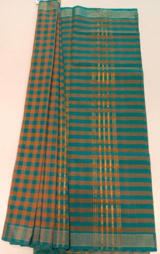 MANAMEDU COTTON SAREES WITH BLOUSE
