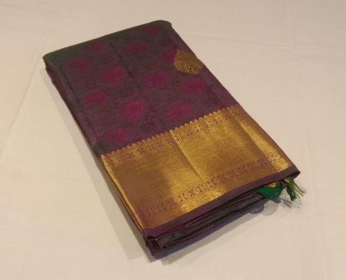 ARNI SILK HALF FINE ZARI SAREE WITH BLOUSE