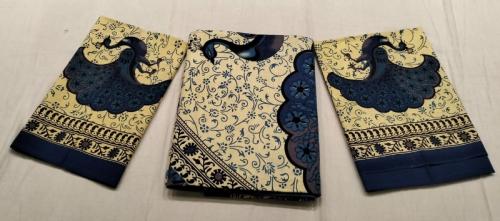 BEDSHEET JAIPUR PRINTED 90X108 2 PILLOW COVER