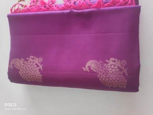 SOFT SILK SAREE WITH BLOUSE