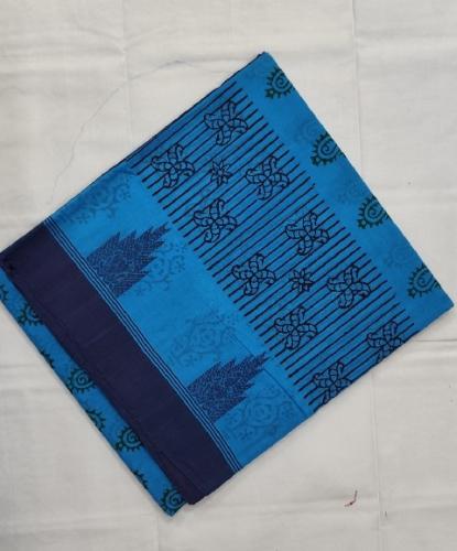 SALEM BLOCK PRINT COTTON SAREES