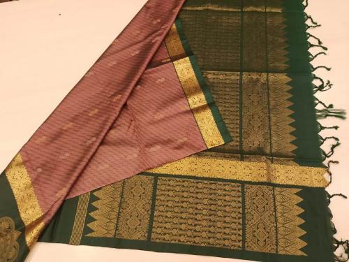 SOFT SILK SAREE WITH BLOUSE