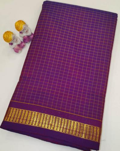 ARNI SILK HALF FINE ZARI SAREE WITH BLOUSE