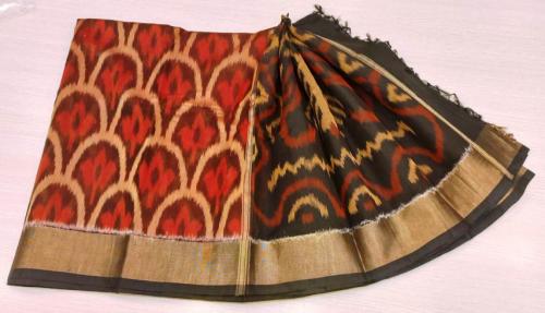 COTTON X KORA SILK TIE DYE SAREES CHINNLAPATTI