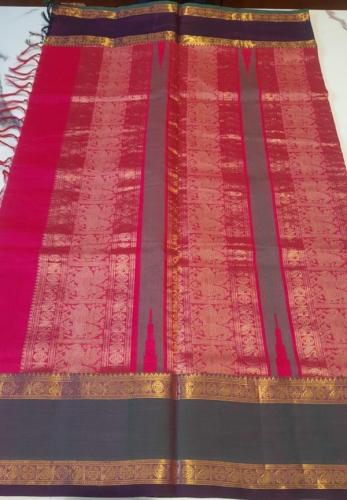 PMK 1000 BUTTA SILK COT SAREES