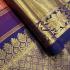 ARNI SILK HALF FINE ZARI SAREE WITH BLOUSE