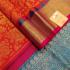 ARNI SILK HALF FINE ZARI SAREE WITH BLOUSE