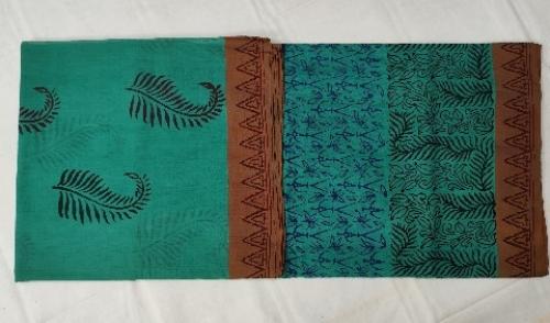 SALEM BLOCK PRINT COTTON SAREES