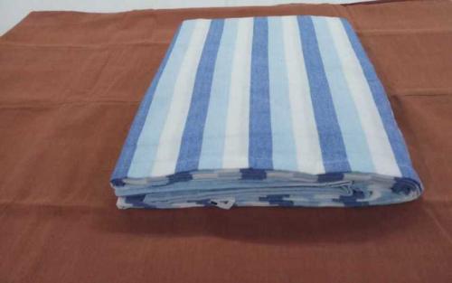BEDSHEET STRIPE 90X108 2 PILLOW COVER