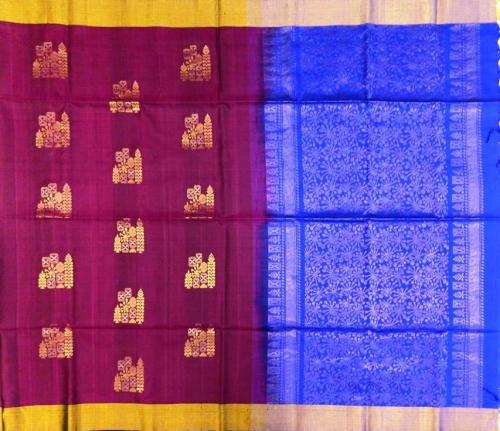 SOFT SILK SAREE WITH BLOUSE