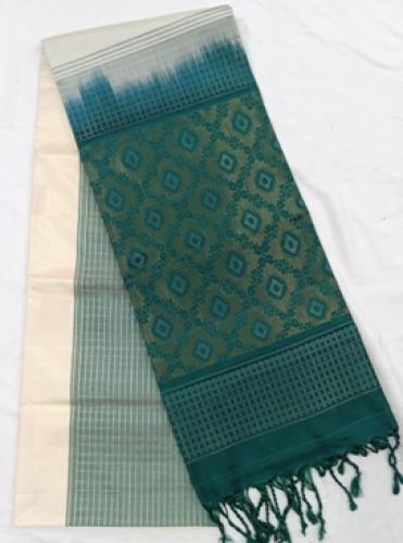 SOFT SILK SAREE WITH BLOUSE
