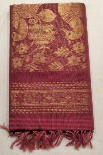 MANAMEDU COTTON SAREES WITH BLOUSE