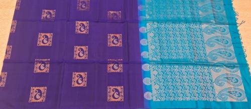 SOFT SILK SAREE WITH BLOUSE