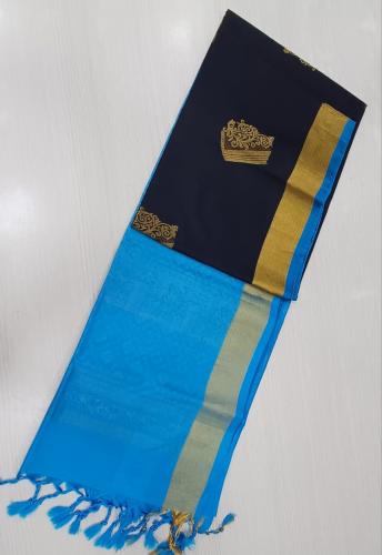 SOFT SILK SAREE WITH BLOUSE
