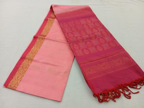SOFT SILK SAREE WITH BLOUSE