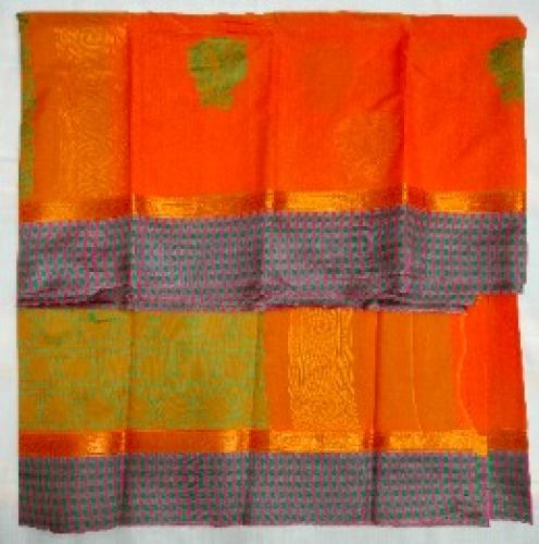 PL Saree Cotton Korvai Border