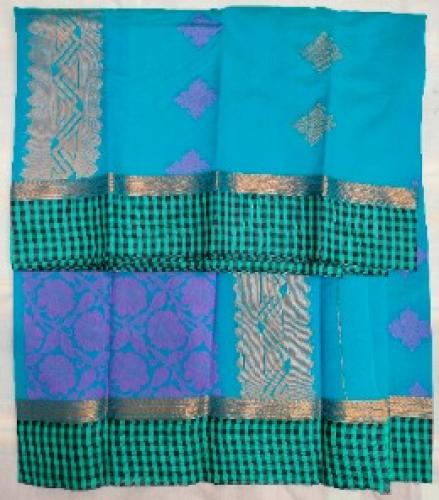 PL Saree Cotton Korvai Border
