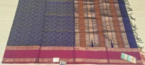 PMK 1000 BUTTA SILK COT SAREES