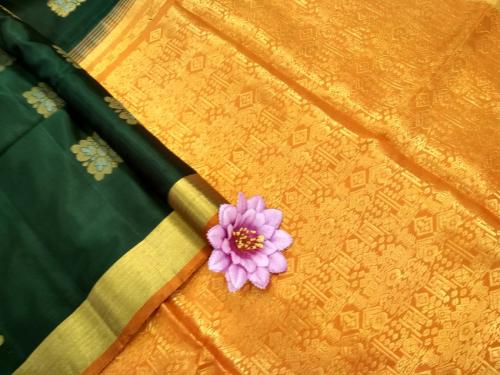 SOFT SILK SAREE WITH BLOUSE