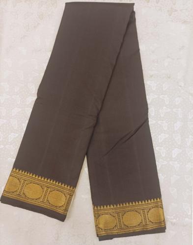 ARNI SILK HALF FINE ZARI SAREE WITH BLOUSE