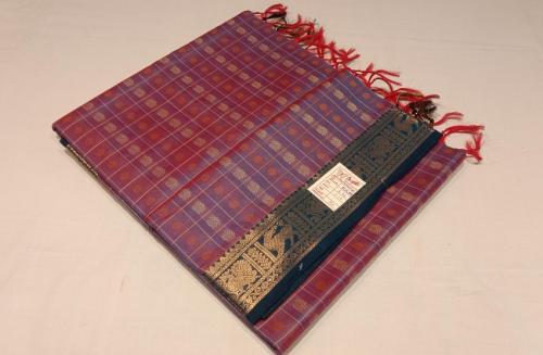 PMK 1000 BUTTA SILK COT SAREES