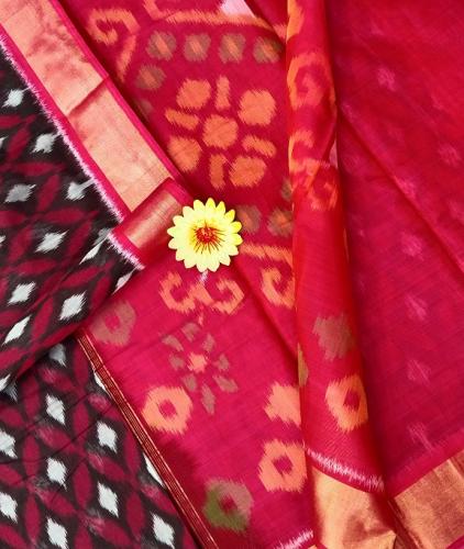 COTTON X KORA SILK TIE DYE SAREES CHINNLAPATTI