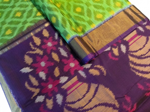 COTTON X KORA SILK TIE DYE SAREES CHINNLAPATTI