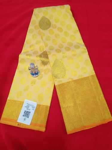 ARNI SILK HALF FINE ZARI SAREE WITH BLOUSE