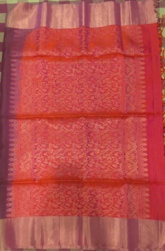 SOFT SILK SAREE WITH BLOUSE