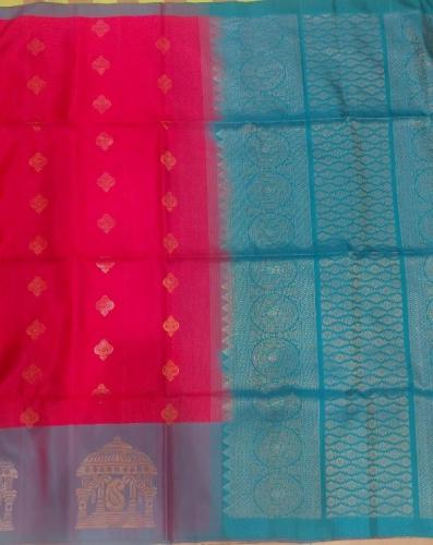 SOFT SILK SAREE WITH BLOUSE